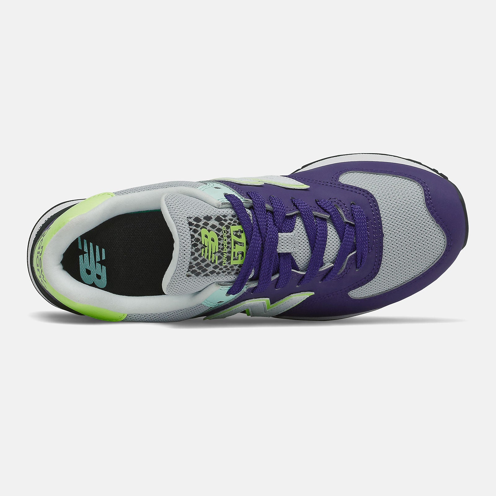 Virtual Violet/Bleached Lime Glo 574 / New Balance Women