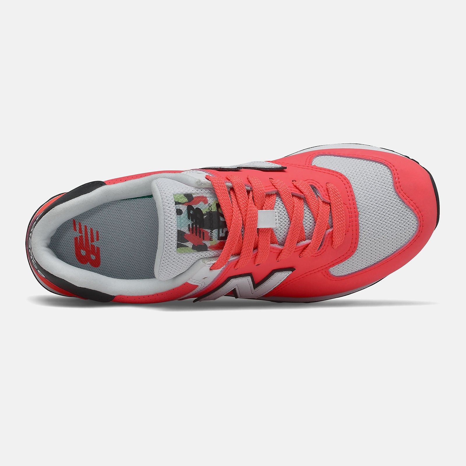 Vivid Coral/White 574 / New Balance Women