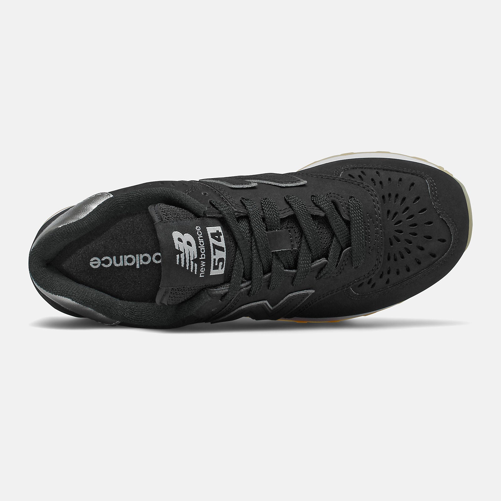Black/Dark Silver Metallic 574 / New Balance Women