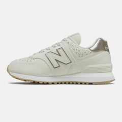 Sea Salt/Light Gold Metallic 574 / New Balance Women