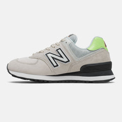 Raw Silk/Bleached Lime Glo 574 / New Balance Women