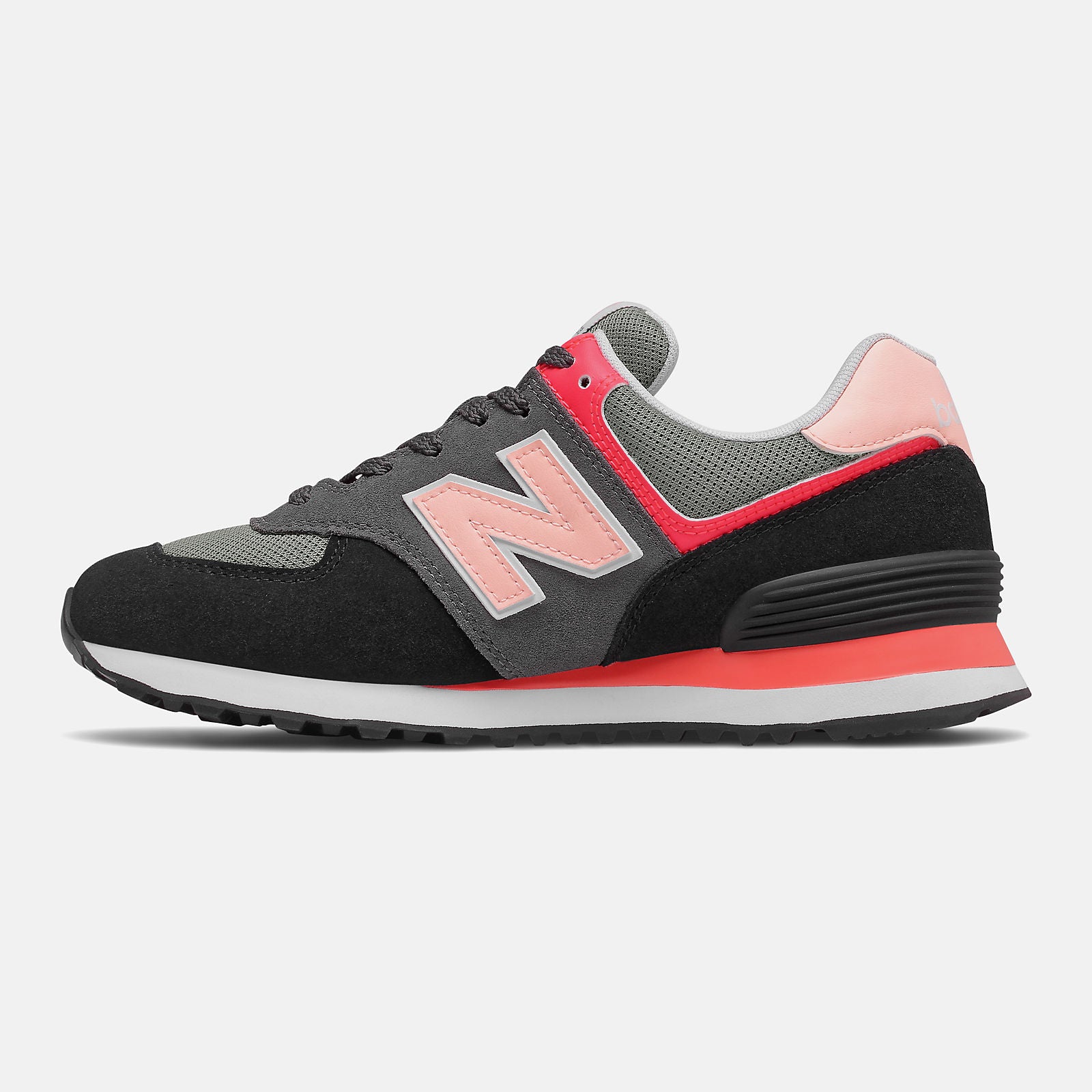 Black/Cloud Pink 574 / New Balance Women