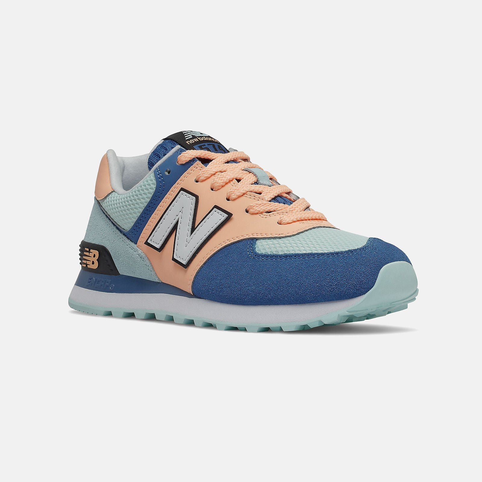 Light Mango/Blue 574 / New Balance Women