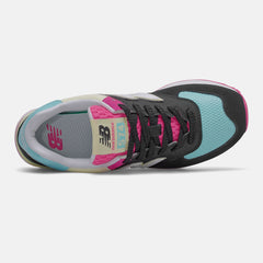 Black/Pink Glo 574 / New Balance Women