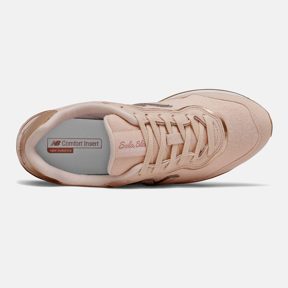 Rose/Rose Gold Metallic Sola Sleek / New Balance Women