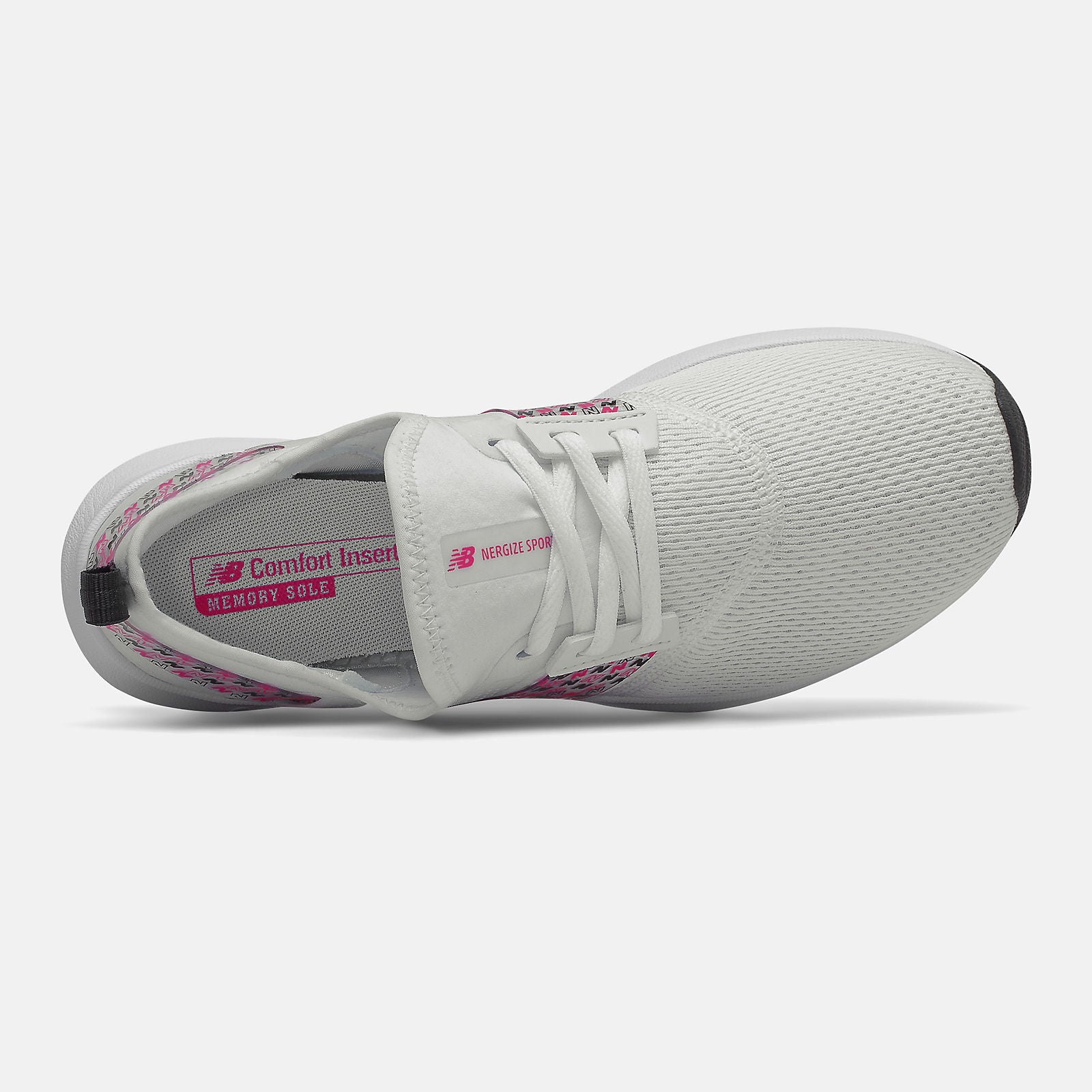 NB White/Pink Glo NB Nergize Sport / New Balance Women