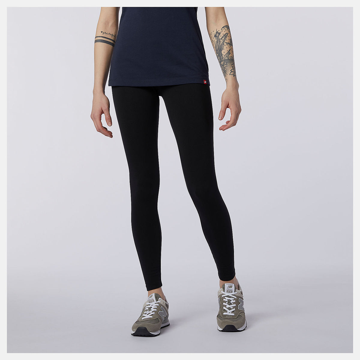 Black Athletics Core Legging / New Balance Women
