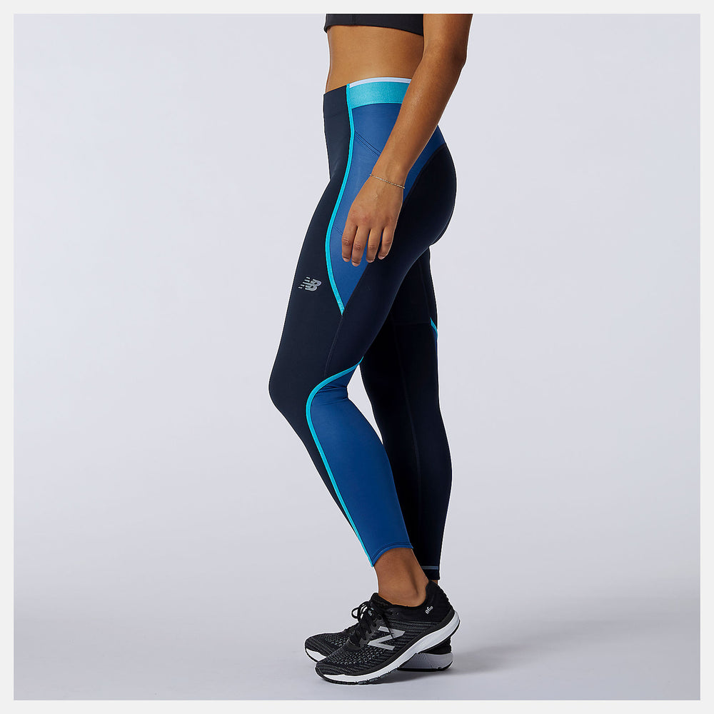 Captain Blue Q Speed Fuel Novelty 7/8 Tight / New Balance Women