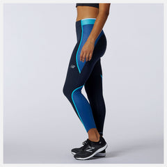 Captain Blue Q Speed Fuel Novelty 7/8 Tight / New Balance Women