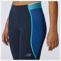 Captain Blue Q Speed Fuel Novelty 7/8 Tight / New Balance Women