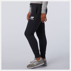Black NB Essentials French Terry Sweatpant / New Balance Women
