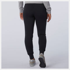 Black NB Essentials French Terry Sweatpant / New Balance Women