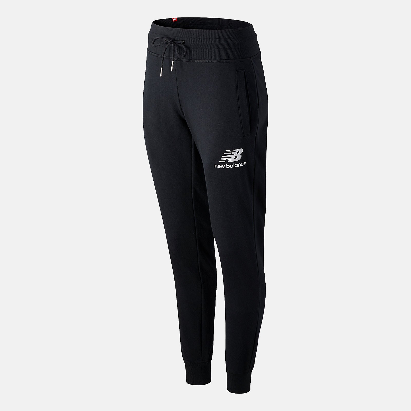 Black NB Essentials French Terry Sweatpant / New Balance Women