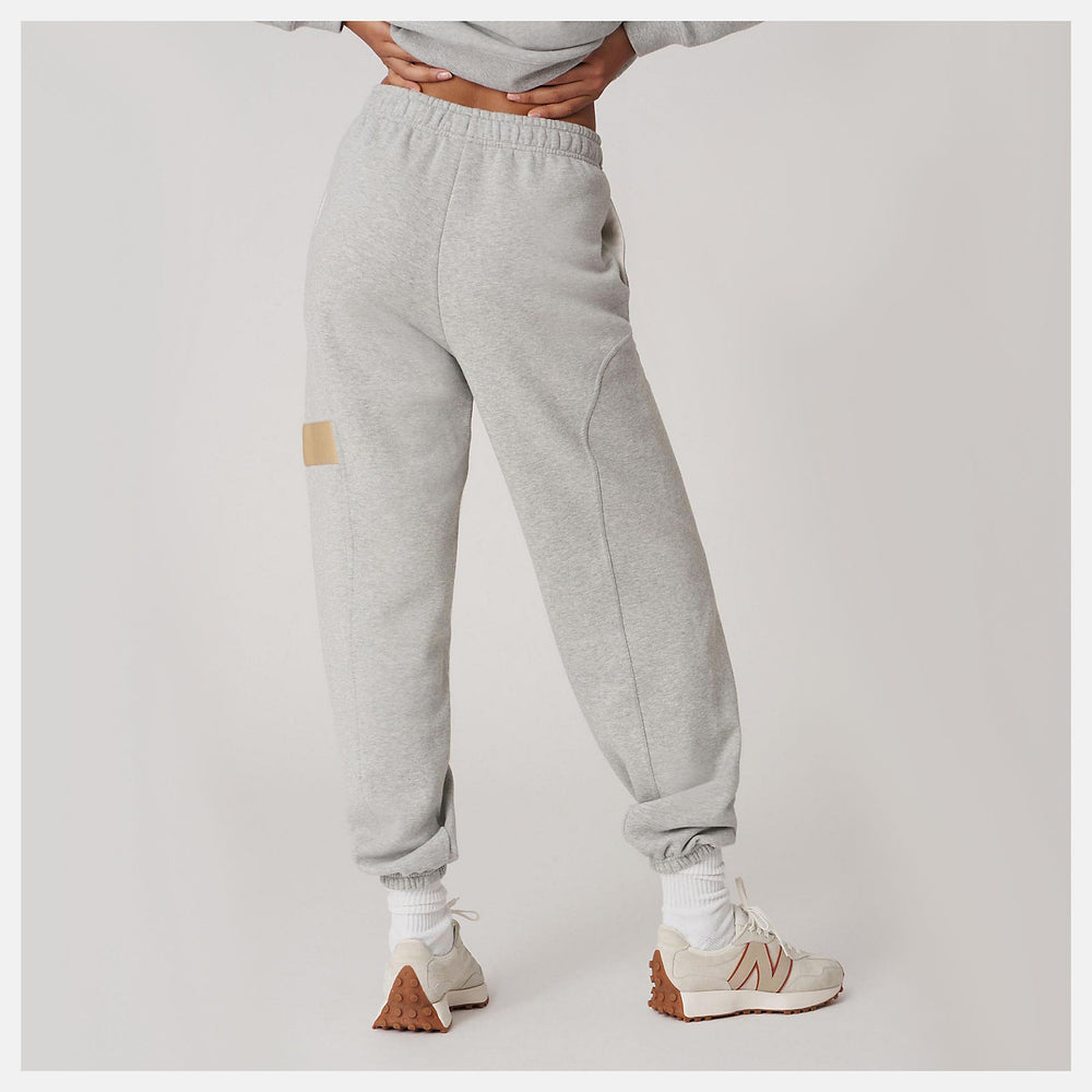Athletic Grey Bandier Fleece Jogger / New Balance Women