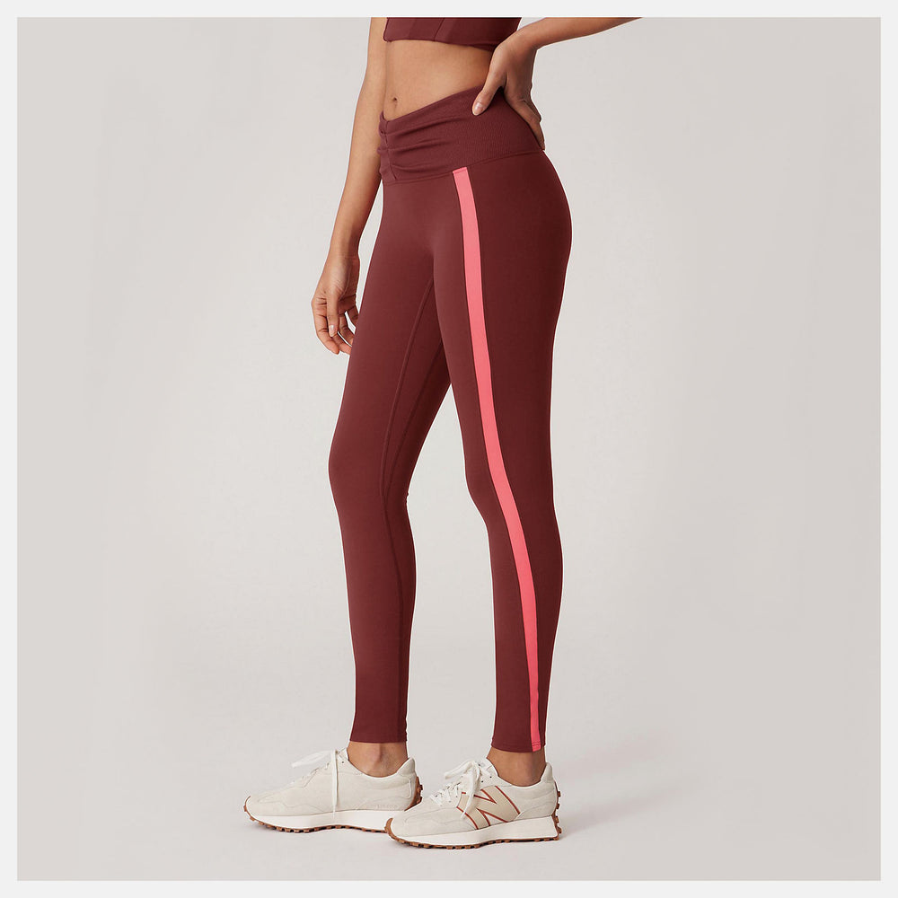 Deep Mauve Bandier Ultra HR Tight / New Balance Women