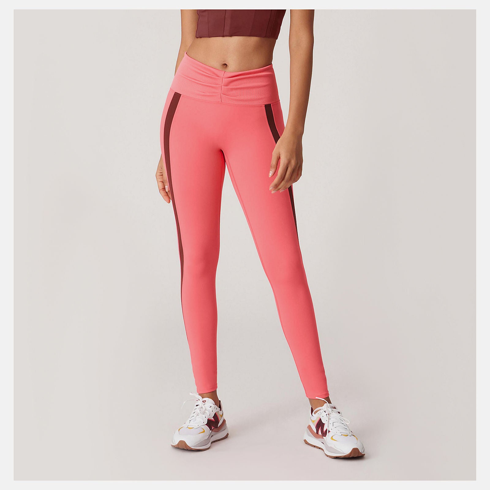 Watermelon Bandier Ultra HR Tight / New Balance Women