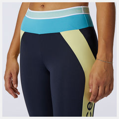 Yellow Achiever Remix High Rise 7/8 Tight / New Balance Women