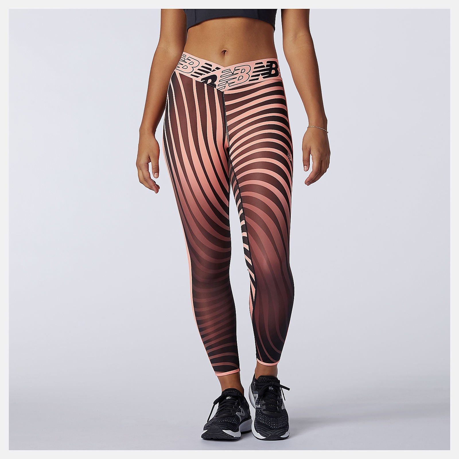 Paradise Pink Relentless Printed High Rise 7/8 Tight / New Balance Women