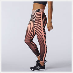 Paradise Pink Relentless Printed High Rise 7/8 Tight / New Balance Women