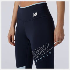UV Blue Heather Printed Fast Flight Tight / New Balance Women