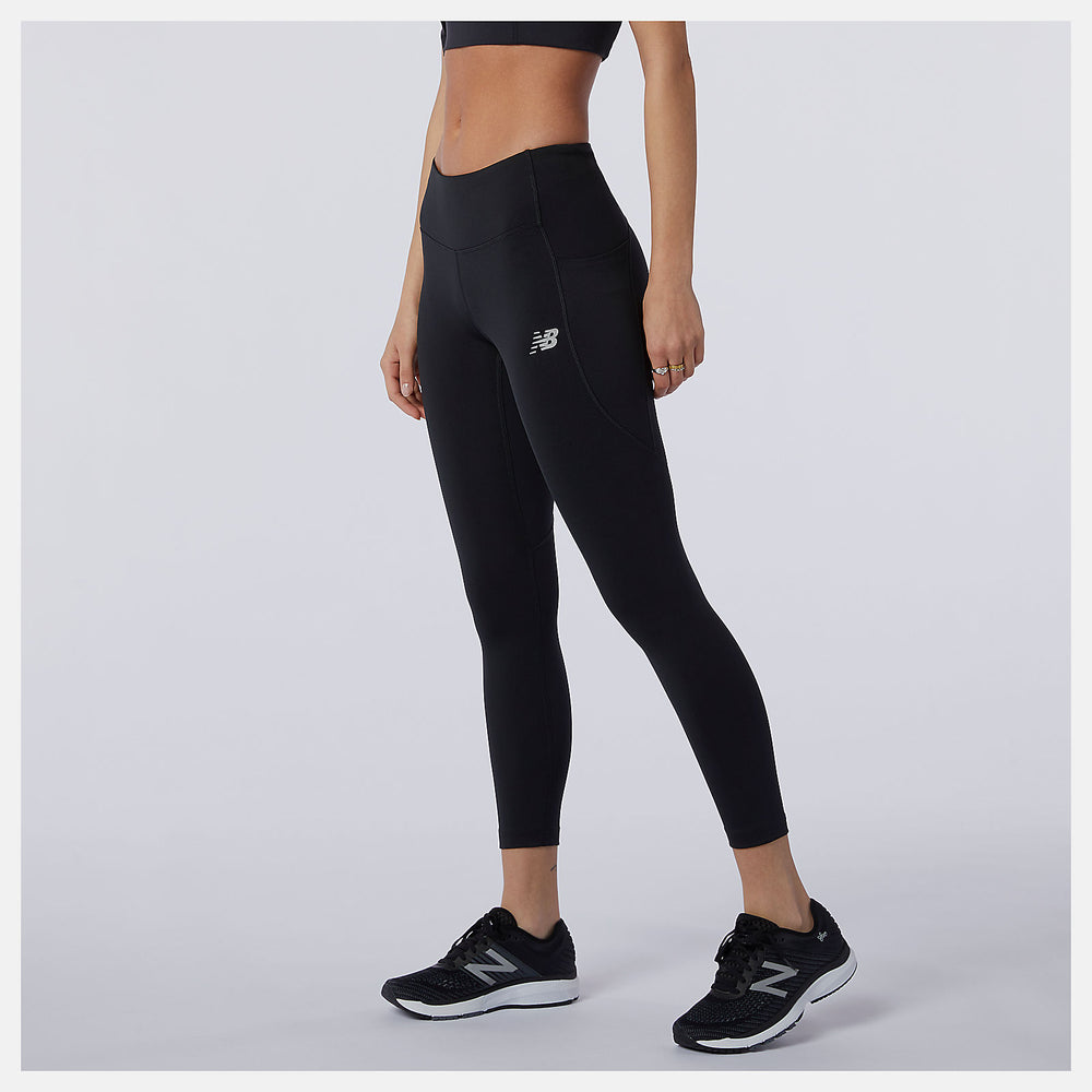 Black Impact Run Crop / New Balance Women