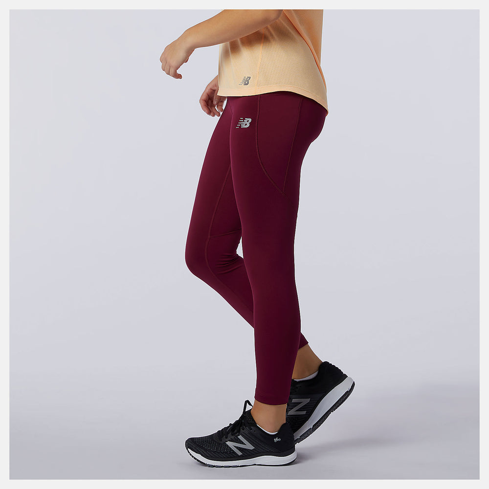 Garnet Printed Impact Run Crop / New Balance Women
