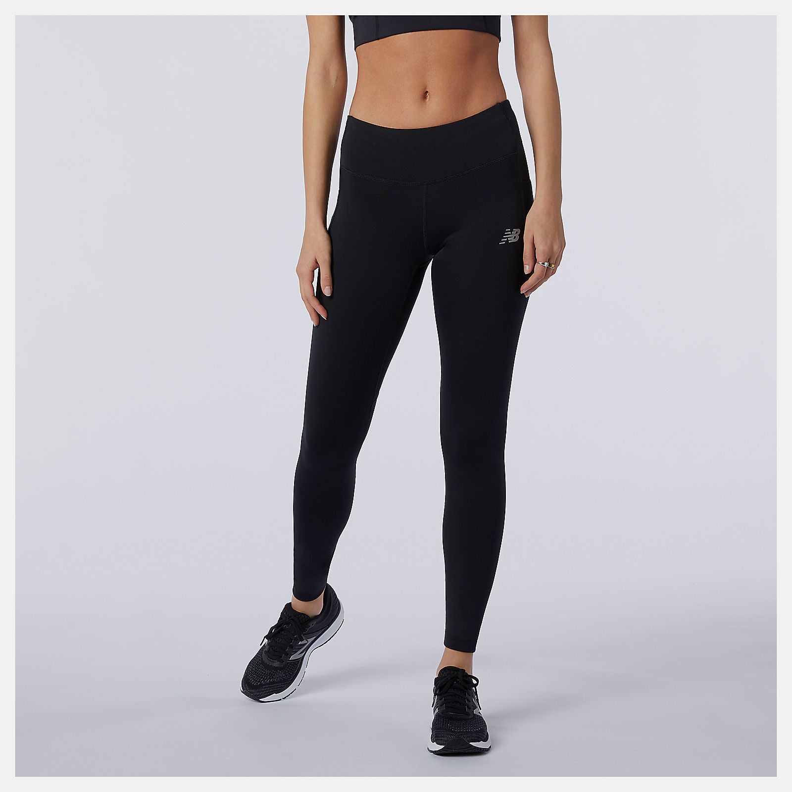 Black Impact Run Tight / New Balance Women