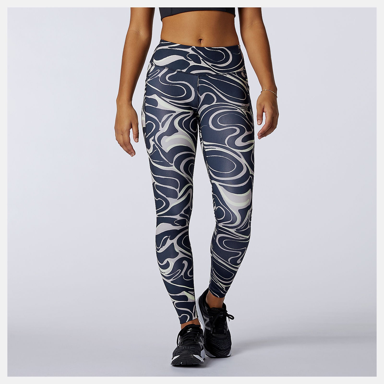 Logwood Printed Impact Run Tight / New Balance Women