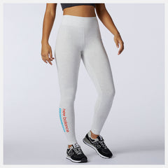 Sea Salt Heather NB Essentials Field Day Legging / New Balance Women