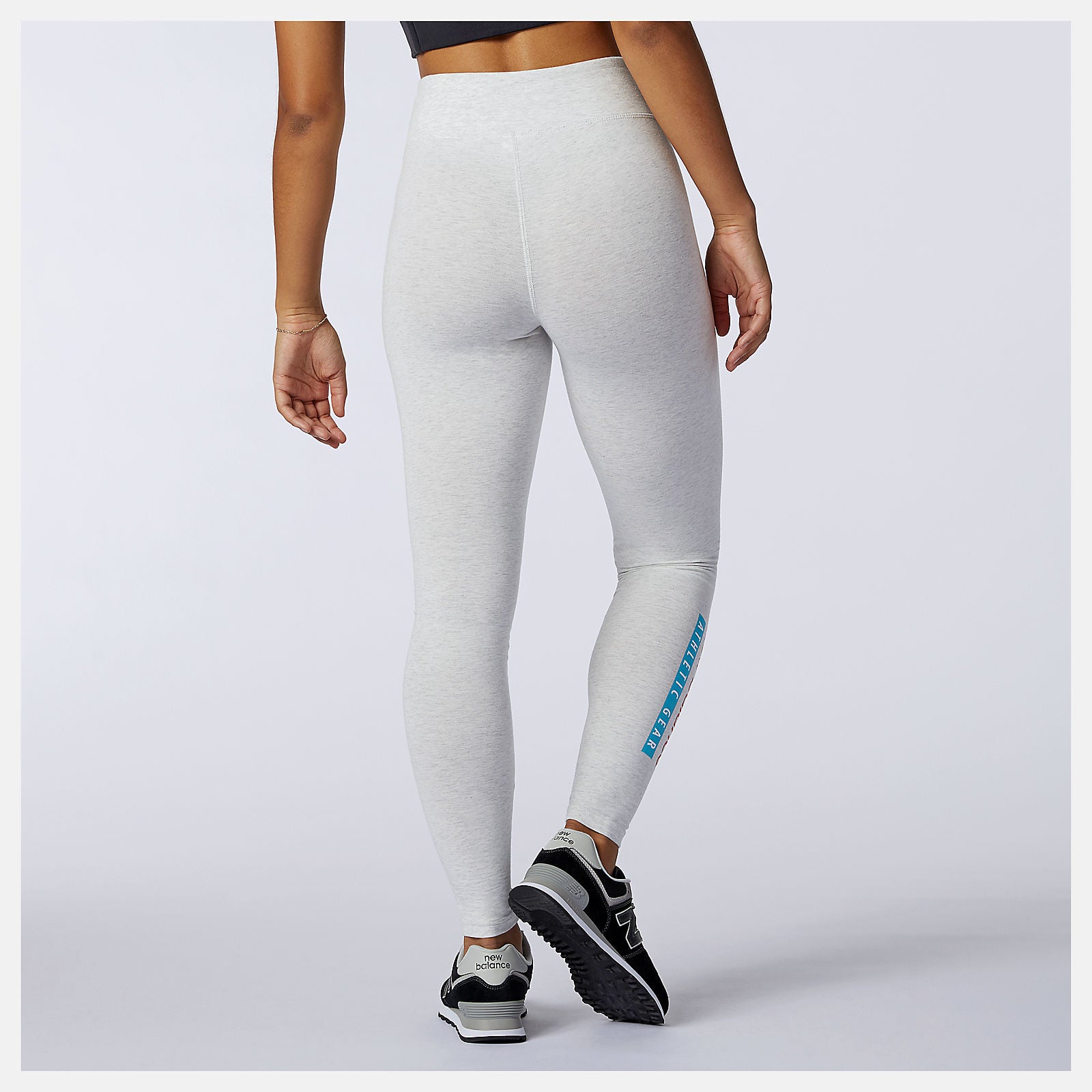 Sea Salt Heather NB Essentials Field Day Legging / New Balance Women