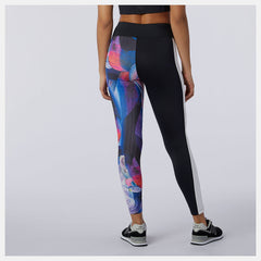White Print NB Athletics Erin Loree Legging / New Balance Women