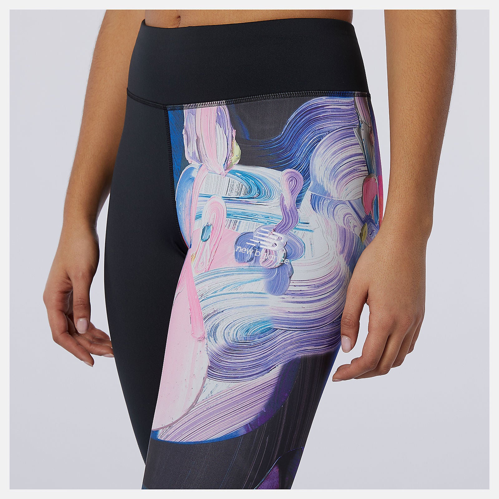 White Print NB Athletics Erin Loree Legging / New Balance Women