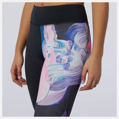 White Print NB Athletics Erin Loree Legging / New Balance Women