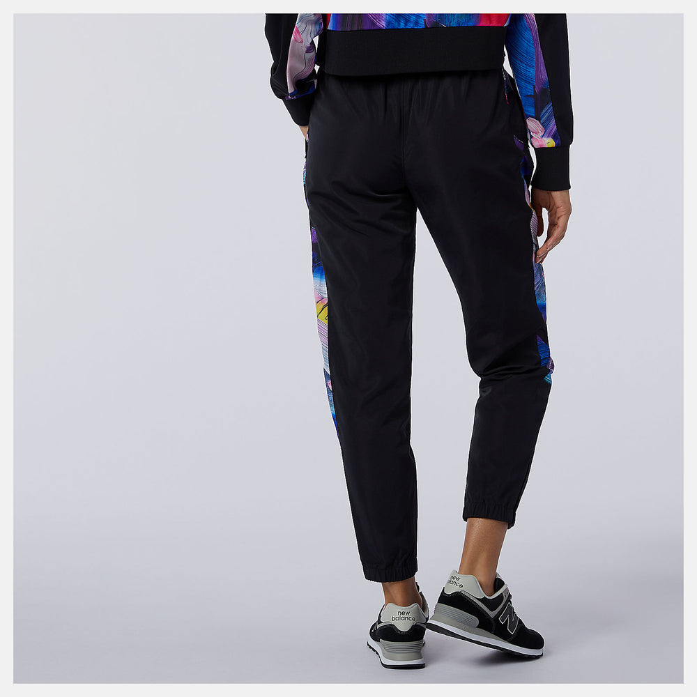 Black NB Athletics Erin Loree Woven Pant / New Balance Women