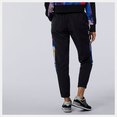 Black NB Athletics Erin Loree Woven Pant / New Balance Women