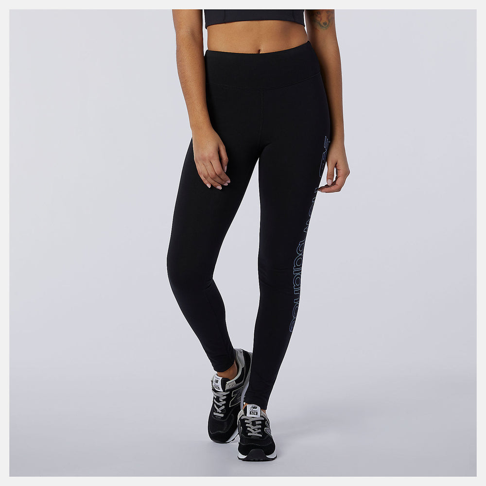 Black Sport Style Optiks Legging / New Balance Women