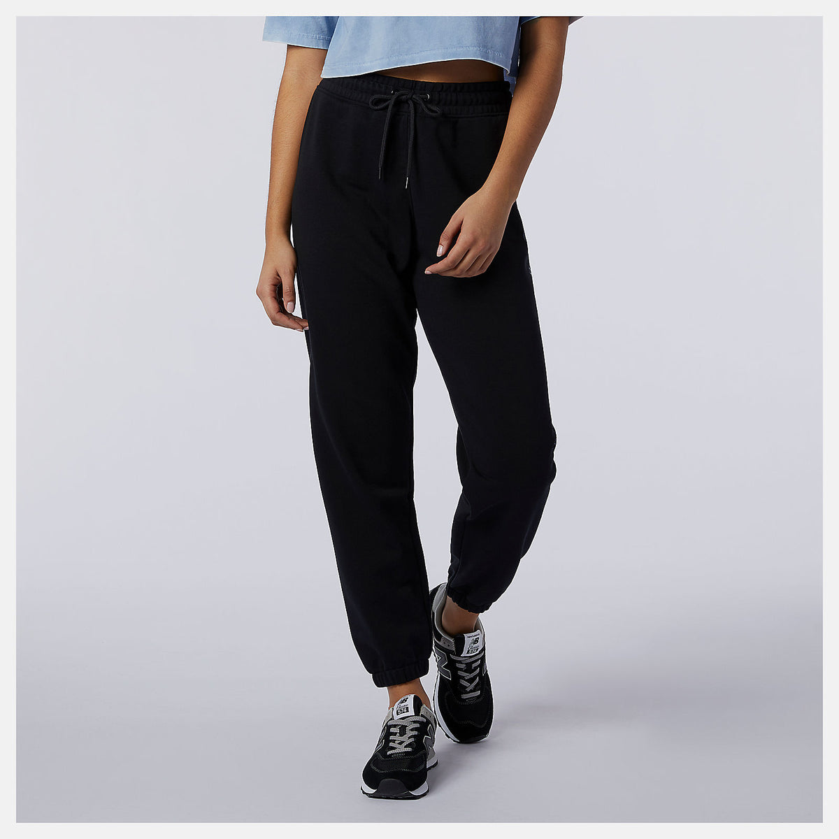 Black Sport Style Optiks Fleece Pant / New Balance Women