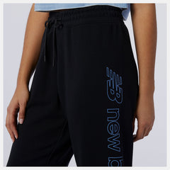Black Sport Style Optiks Fleece Pant / New Balance Women