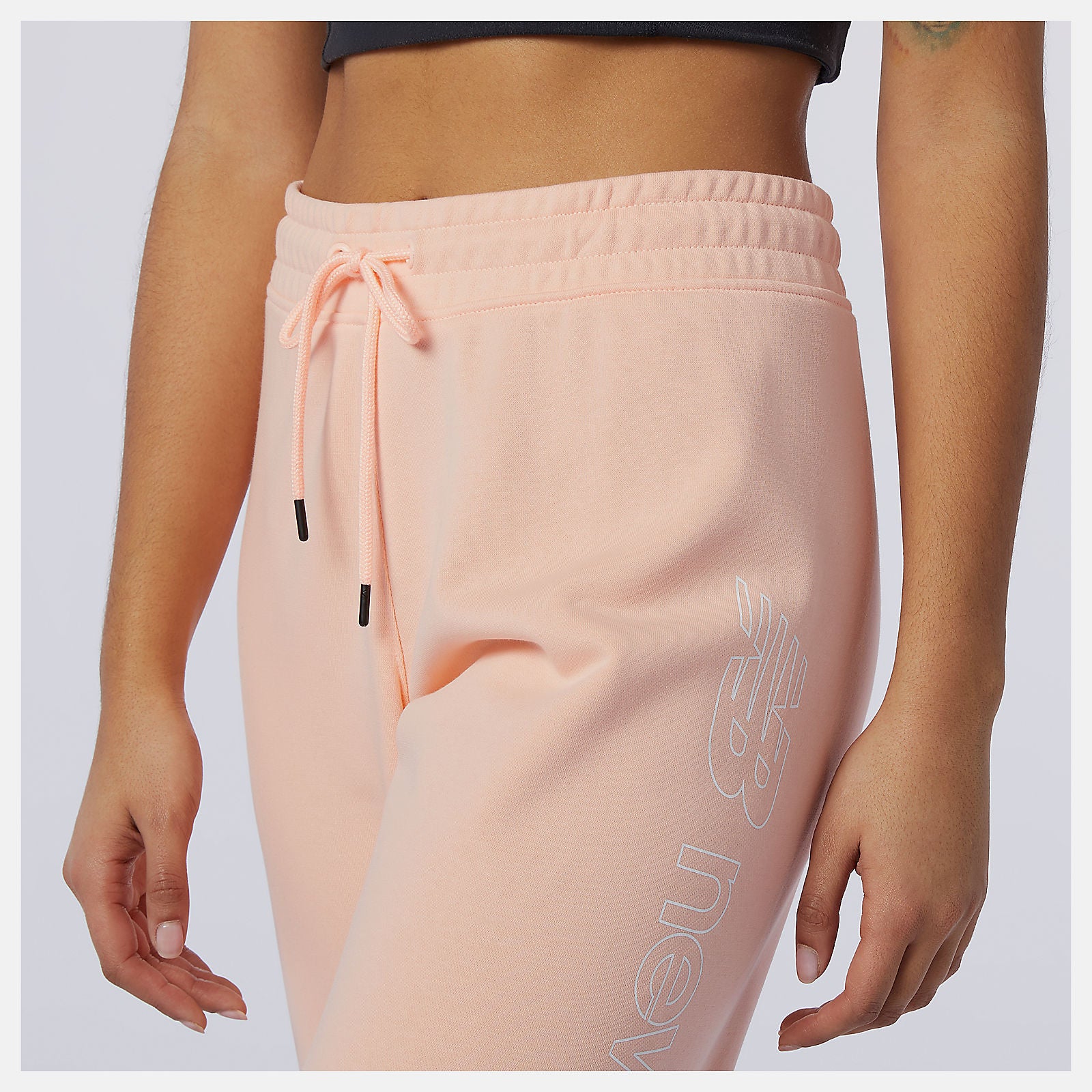 Cloud Pink Sport Style Optiks Fleece Pant / New Balance Women