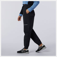 Black Sport Style Optiks Woven Pant / New Balance Women