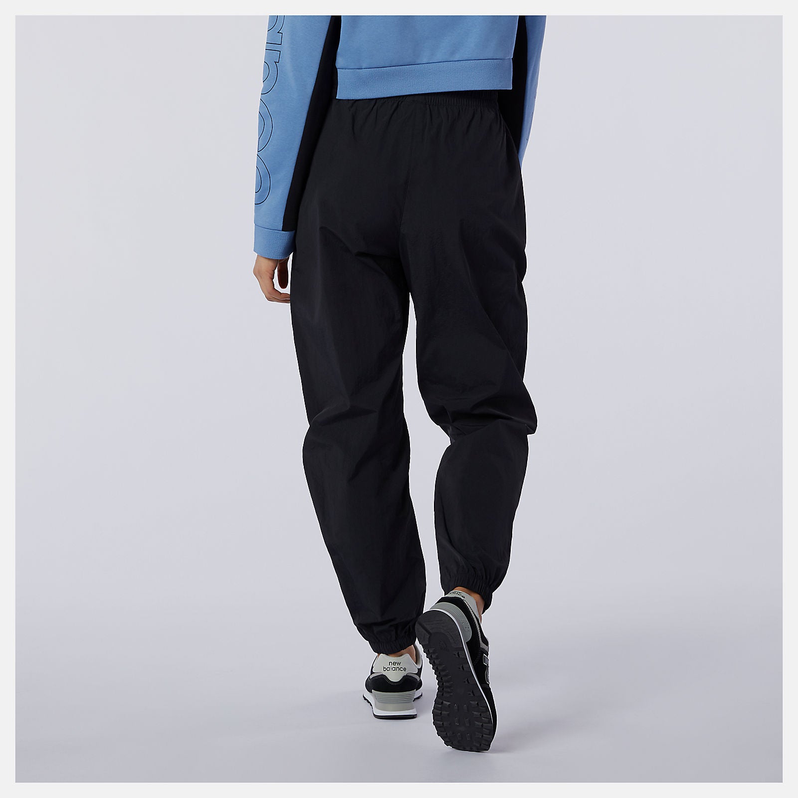Black Sport Style Optiks Woven Pant / New Balance Women
