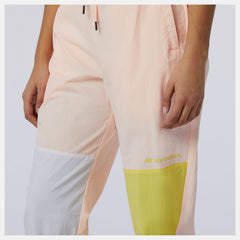 Cloud Pink Sport Style Optiks Woven Pant / New Balance Women