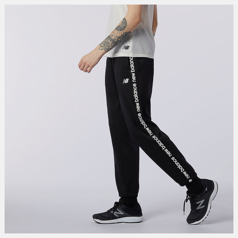 Black Relentless Performance Fleece Pant / New Balance Women