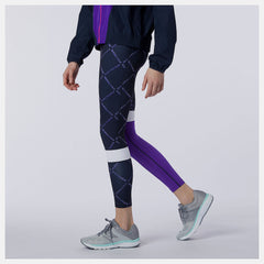 Deep Violet Fast Flight Printed Tight / New Balance Women