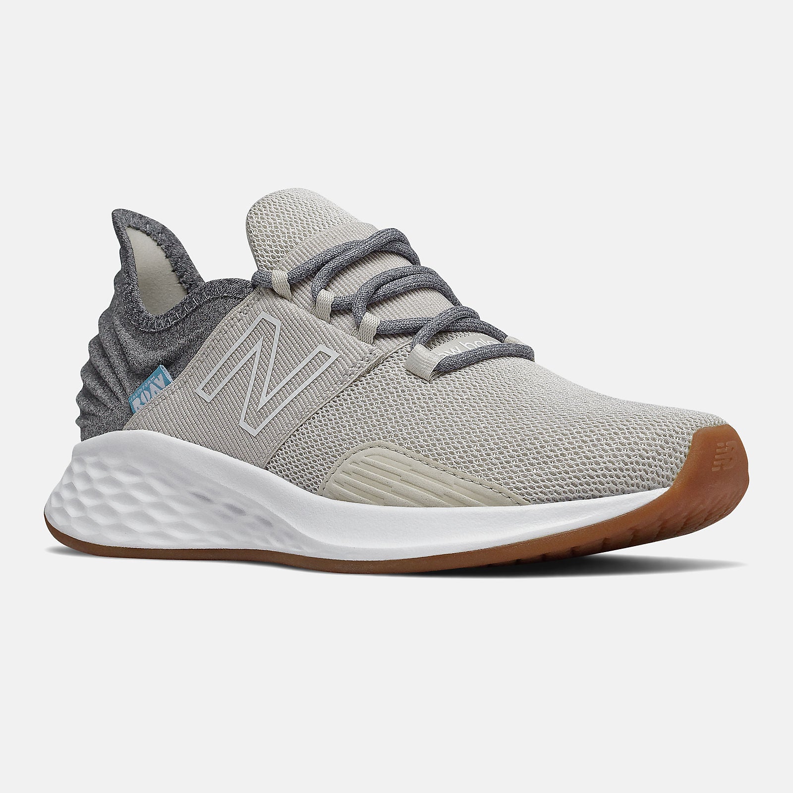Moonbeam/Light Aluminum Fresh Foam Roav Tee Shirt / New Balance Women