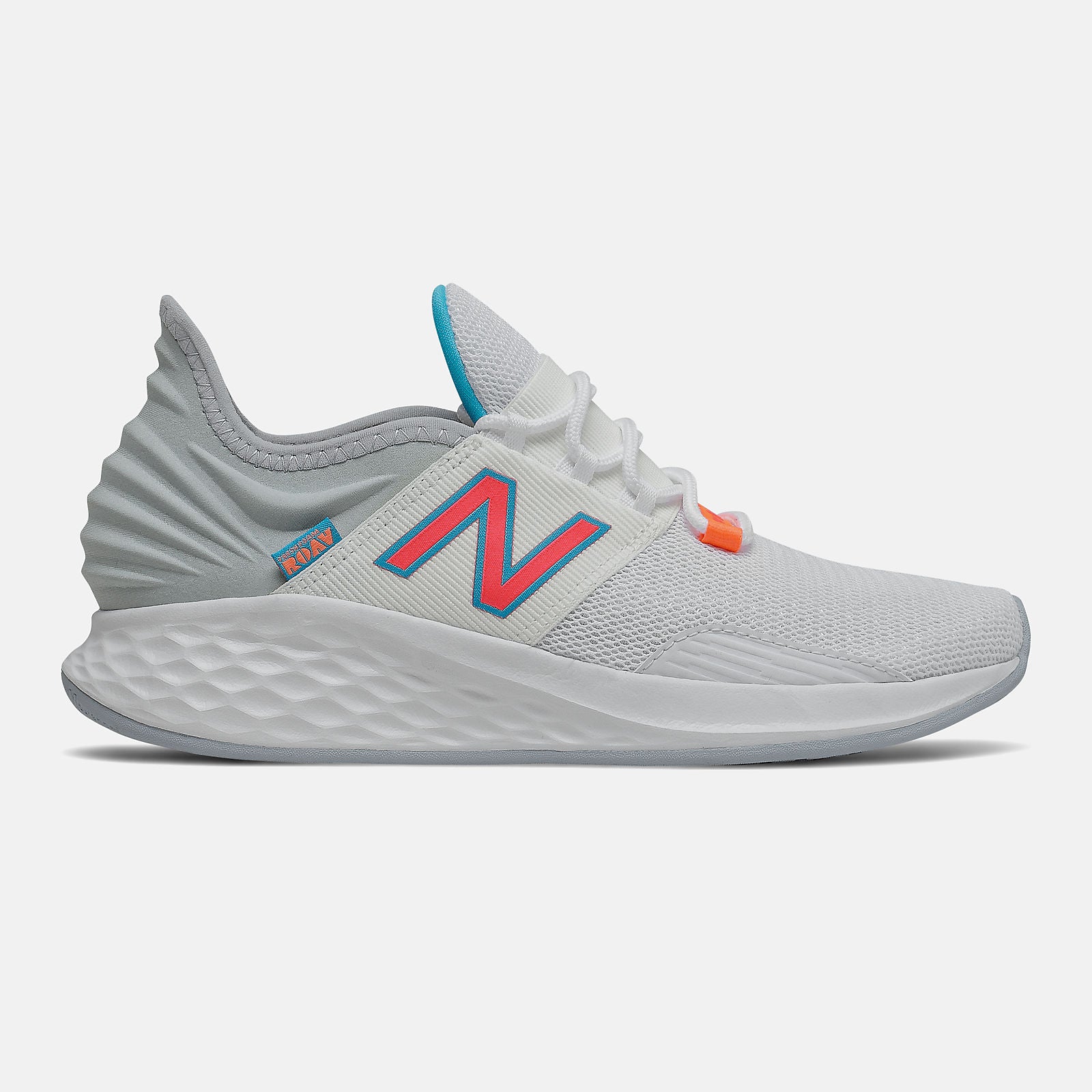 White/Vivid Coral Fresh Foam Roav / New Balance Women
