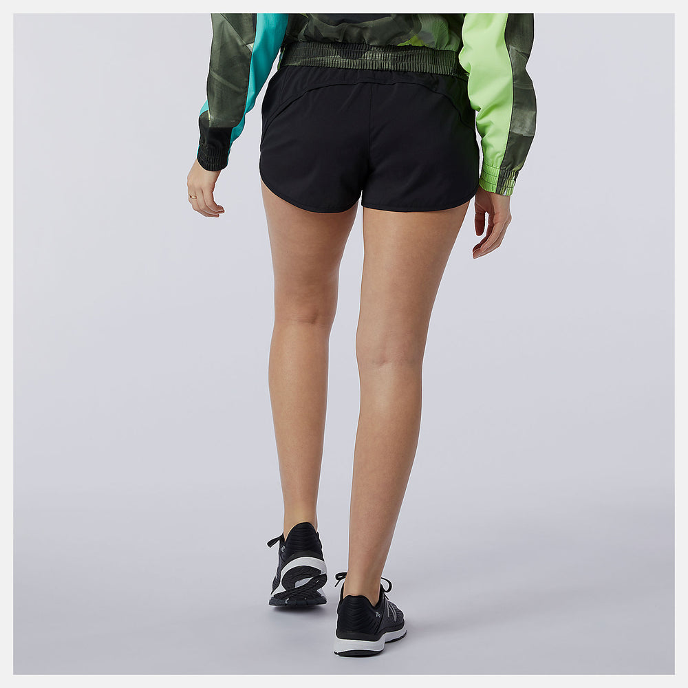Black Accelerate Short 2.5 Inch / New Balance Women