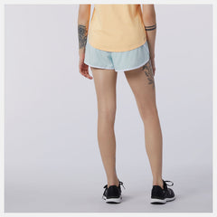 Pale Blue Accelerate Short 2.5 Inch / New Balance Women