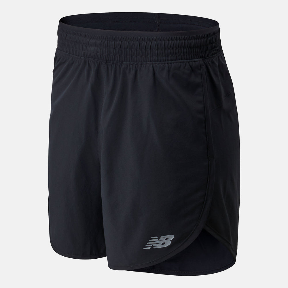 Black Accelerate Short 5 Inch / New Balance Women