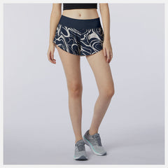 Eclipse Printed Impact Run Short 3 Inch / New Balance Women